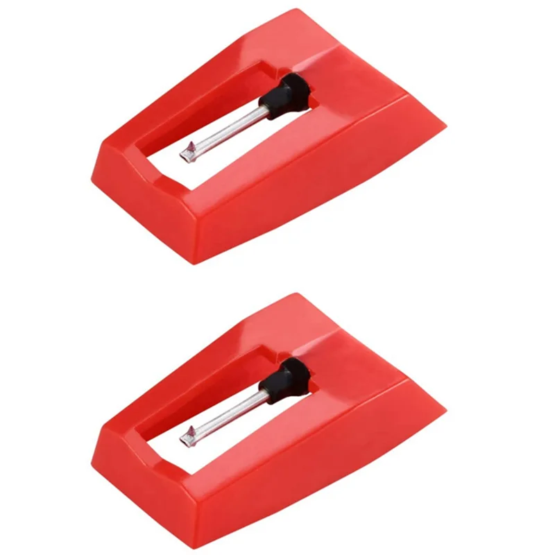 AS95-48 قطعة مشغل تسجيل إبرة القرص الدوار روبي استبدال ستايلس الإبر لمشغل تسجيلات الفينيل