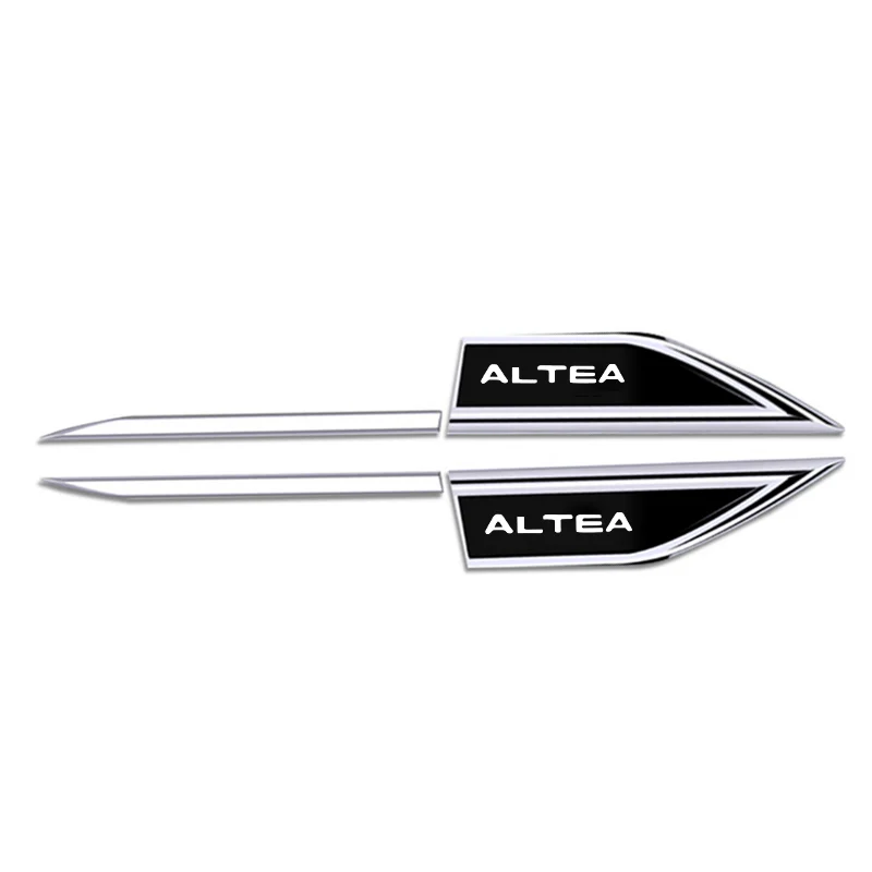 25X3CM Auto Door Fender Side Blade Badge Car Body Sticker For Seat Altea XL 5P 5P1 5P5 5P8 2004-2015 car Accessories