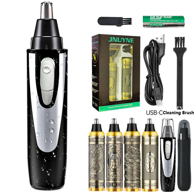 

Professional Painless 360 Bevel Blade Home Appliance Dual Edge Blades Electric Eyebrow Nose Ear Hair Trimmer Clipper Machine