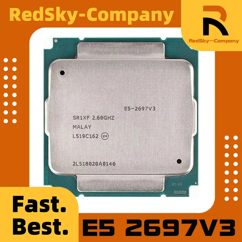 E5 2697V3 2697 V3 14-core 2.60GHz LGA 2011-3 cpu processor