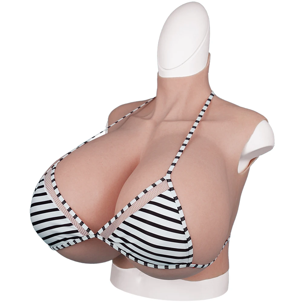 Eyung Body Men Silicone Cosplay Silicone Breast Forms Cross-Dressing Drag Queen Fake Breasts Z S Cup Women Silicone Breast male