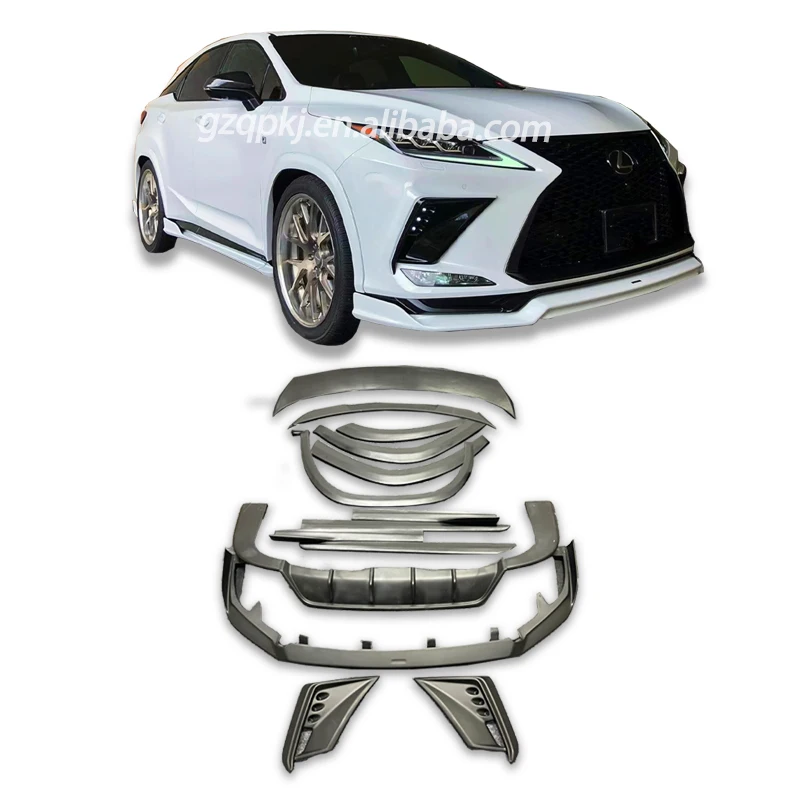 

Artisan Version of the Carbon Fiber Front Lip and Rear Lip Side Skirt Is Suitable for the 2020 to 2023 Lexus RX300/450 Body Kit