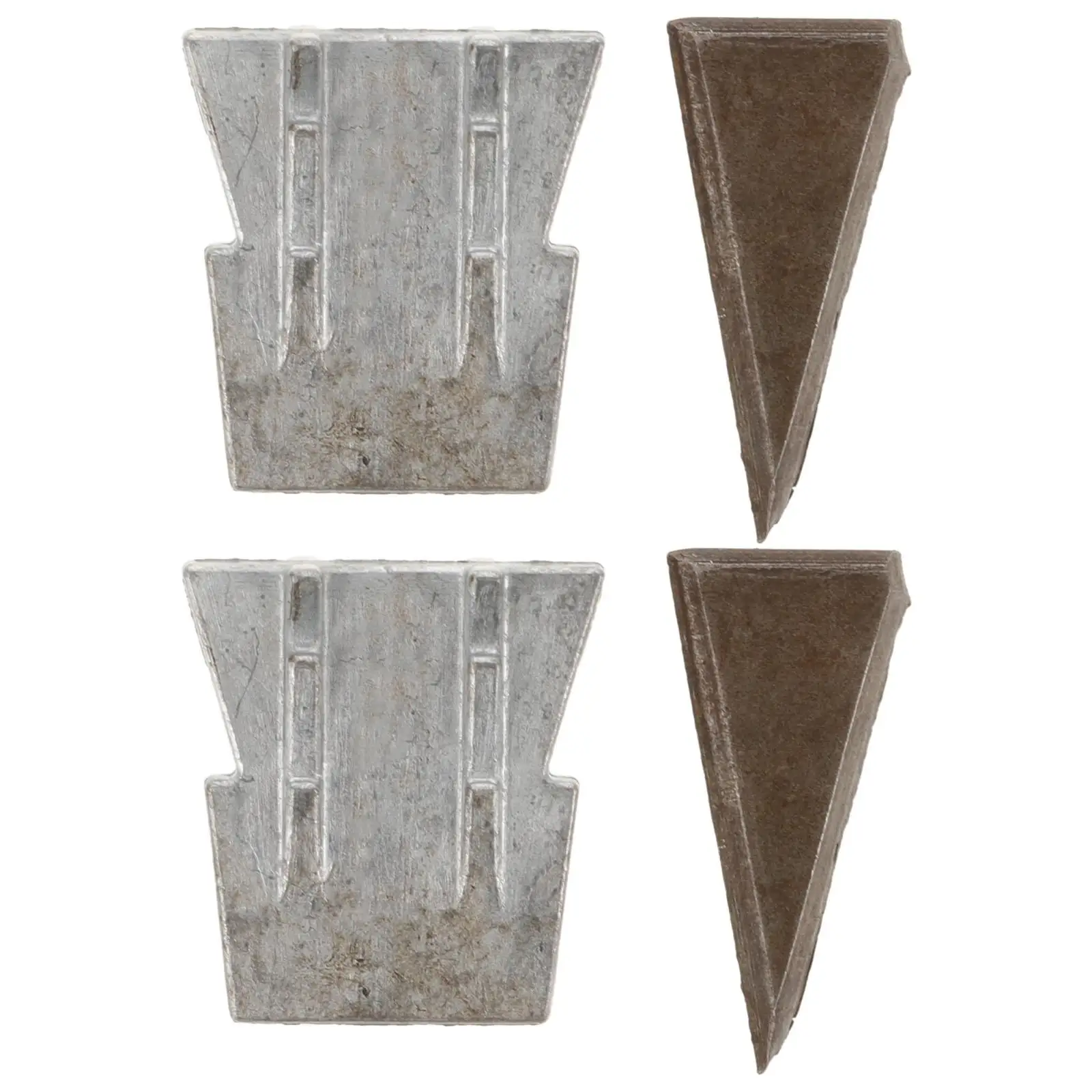 

4 Pcs Installation Wedge For Axe Handle Fixing Carpenter Tool Hammer Accessory Iron Wedge Wooden Axe Handle Wedges Hand Tools