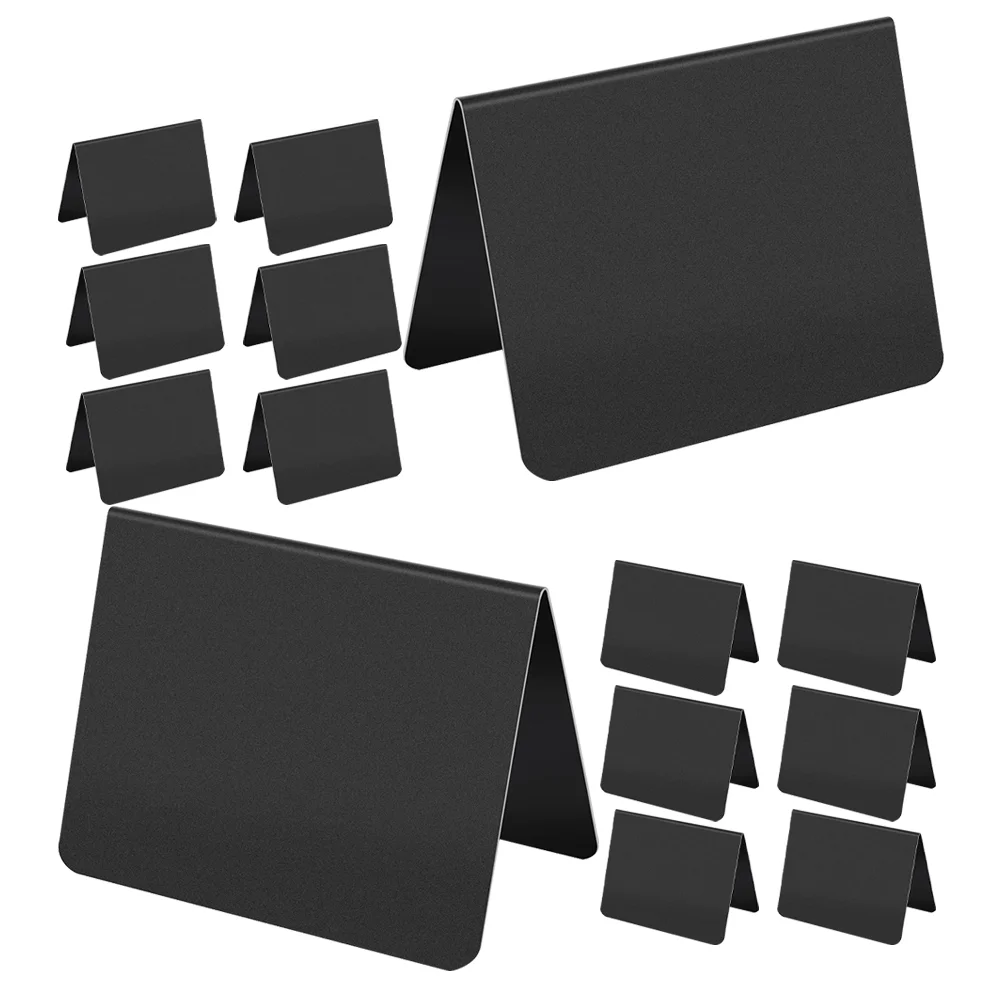 

15 Pcs Mini Chalkboard Sign Writing Chalkboards for Restaurant Signs Menu Price Message Blackboards Display Desktop