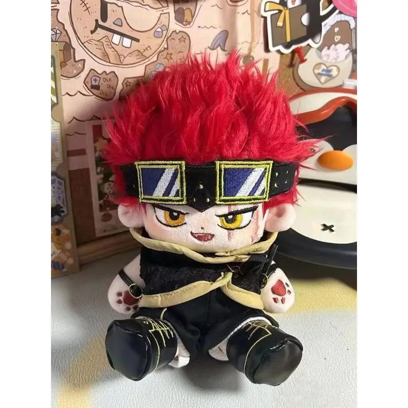 anime One Piece Eustass Kid 20cm cotton doll Portable plush toy doll kawaii big head doll Soft sofa furnishings holiday gifts