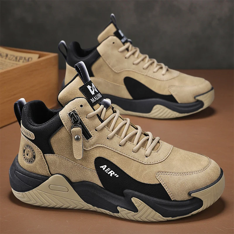 

Men Sneakers Outdoor Fashion Casual Shoes Platform Comfortable Non Slip Tennis Shoes Designer Luxury Soft Sole Running Shoes2025