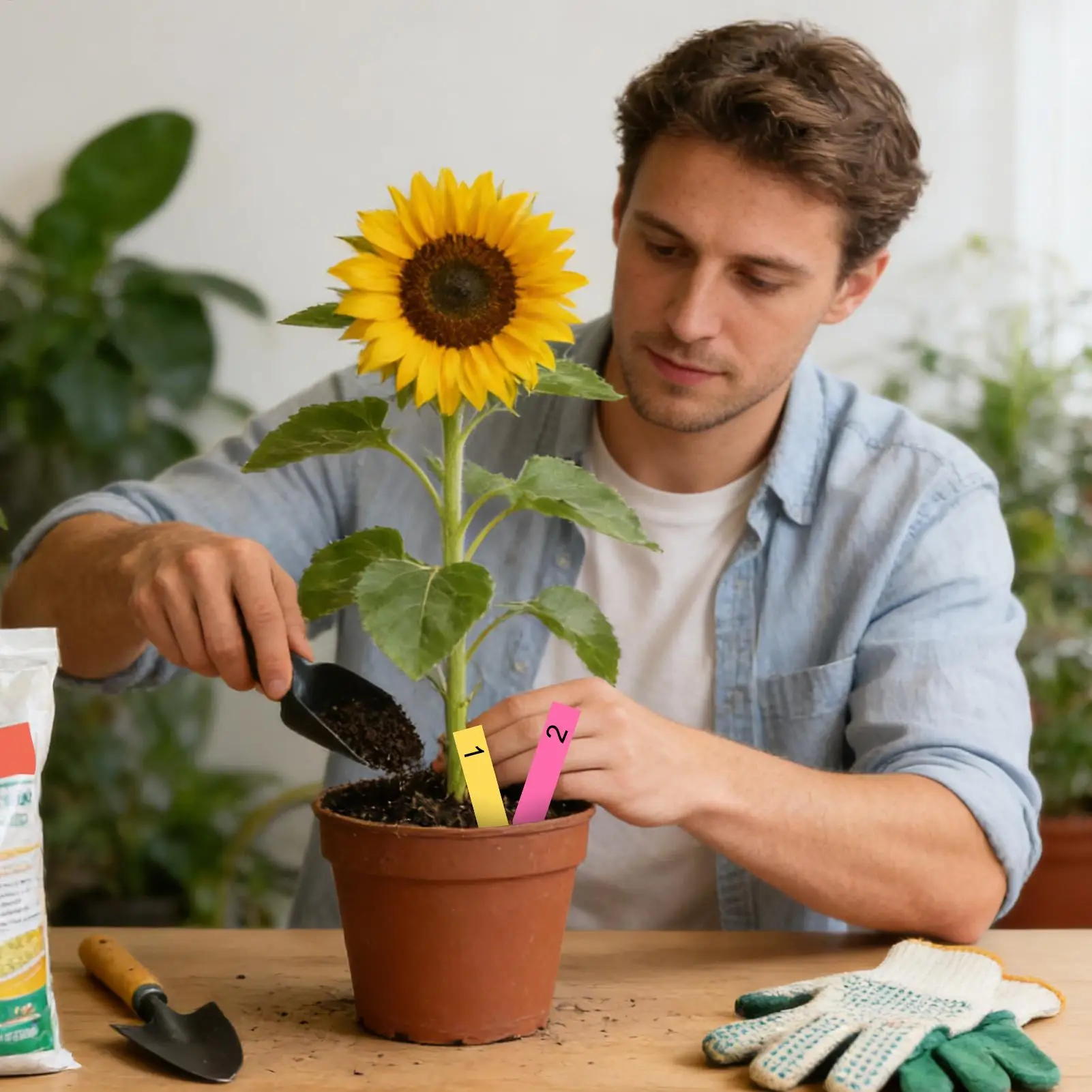 

Garden Tags 500-Piece Damage-Resistant Plant Nursery Garden Labels For Flowers Outdoor Indoor Greenhouse Yard Patio Raised Bed