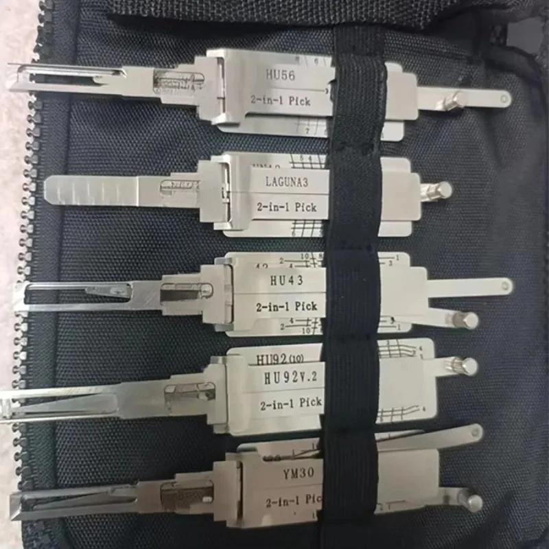10 Pcs Set  Pick Products for Stainless Steel Professional Key Taking Tool European Car Door Pick Decoder