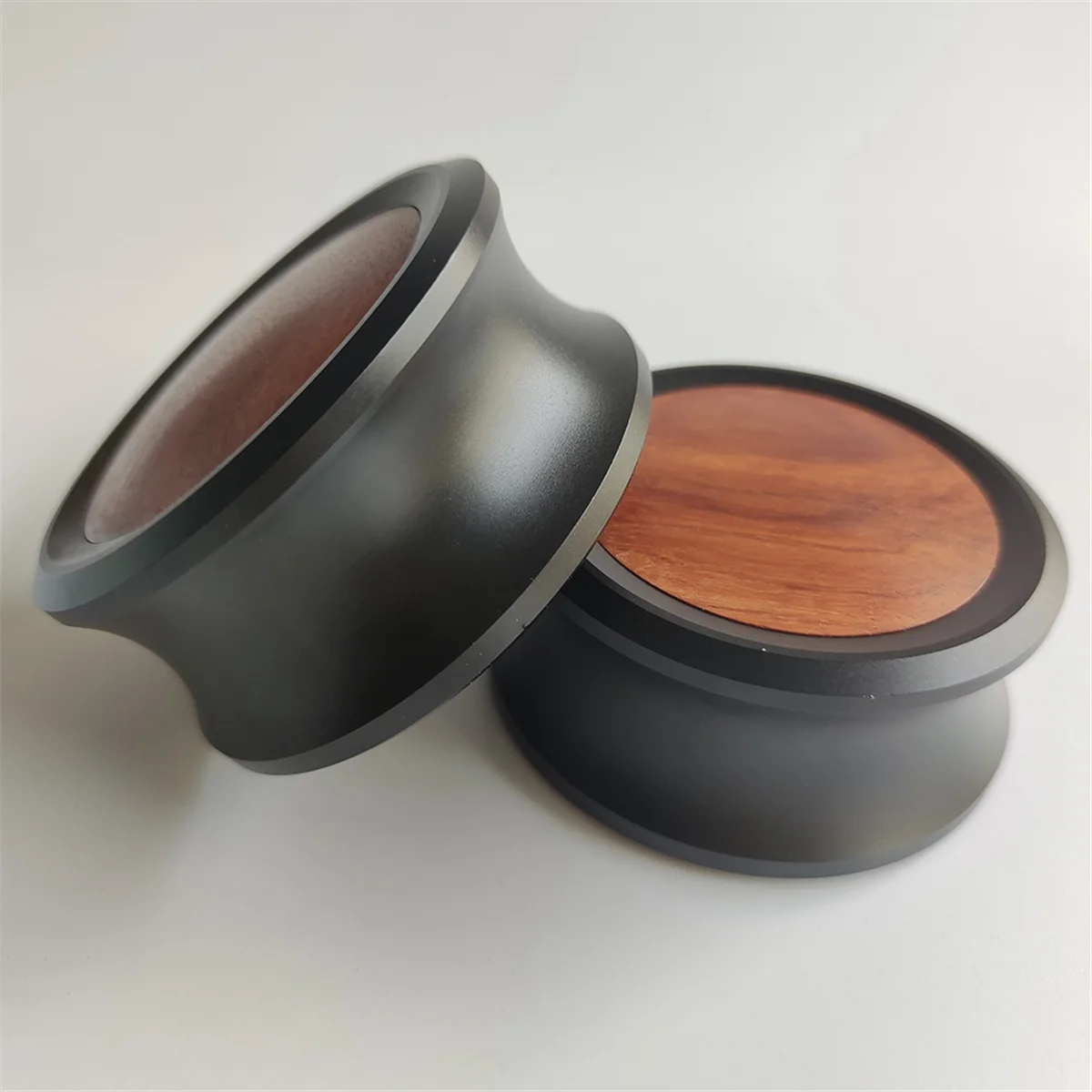 

Record Weight Stabilizer 76mm Diameter LP Vinyl Turntables Aluminium Wood Record Weight Disc Stabilizer LP Vinyl Turntables