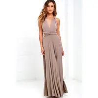 Sexy Women Multiway Wrap Convertible Boho Maxi Club Red Bandage Long Dress Party Bridesmaid Infinity Robe Longue Femme - Image 6
