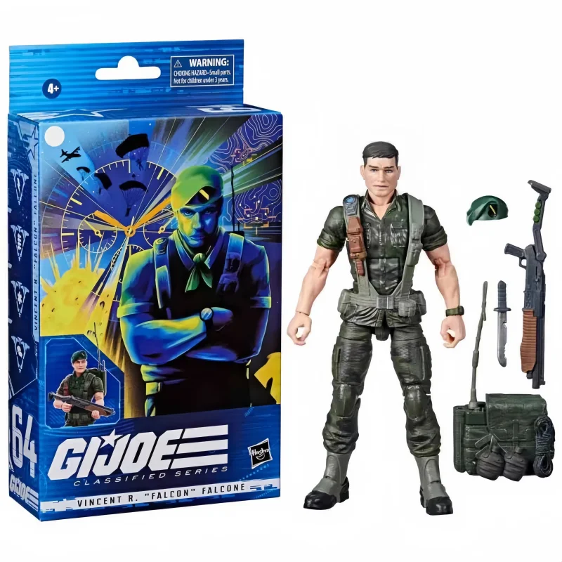 

Hot Hasbro Gijoe Classified Series Anime Action Figure Collection G.L.Joe Figurine 20cm Gl Joe Snake Eyes Toys Surprise Kid Gift