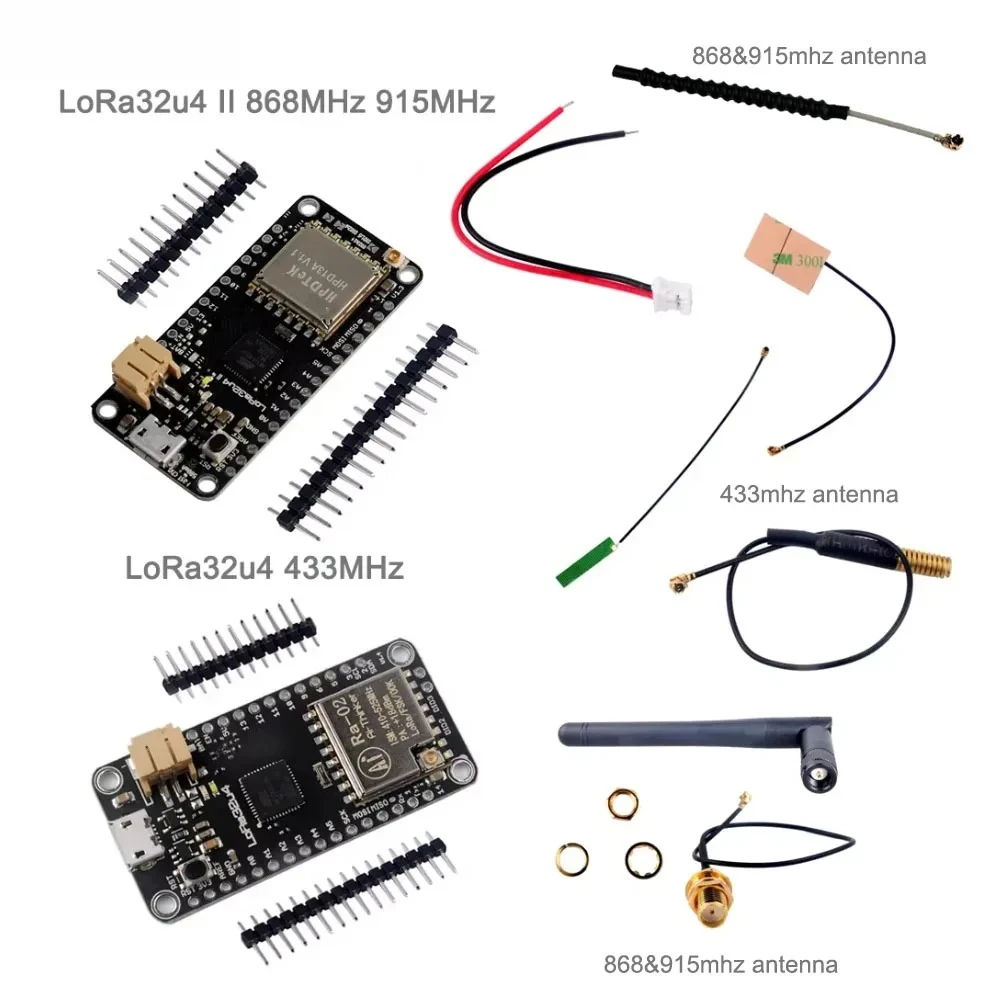 

LoRa32u4 II Модуль Lora IOT Макетная плата LiPo SX1276 868 МГц 915 МГц 433 МГц LoRa Kit для Arduino LoRaWAN