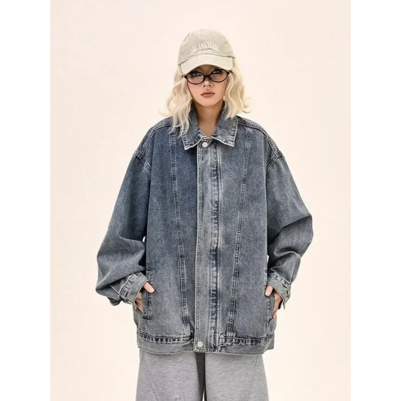 

Мужской весенний новый американский High Street в стиле ретро, модный нишевый дизайн, крутой свободный повседневный дизайн