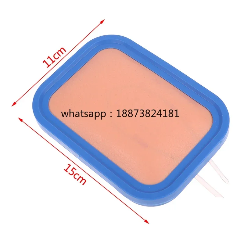 Training Silicone Pad IV Injection Venous Drawing Practice Model Set medical student training fast shipping