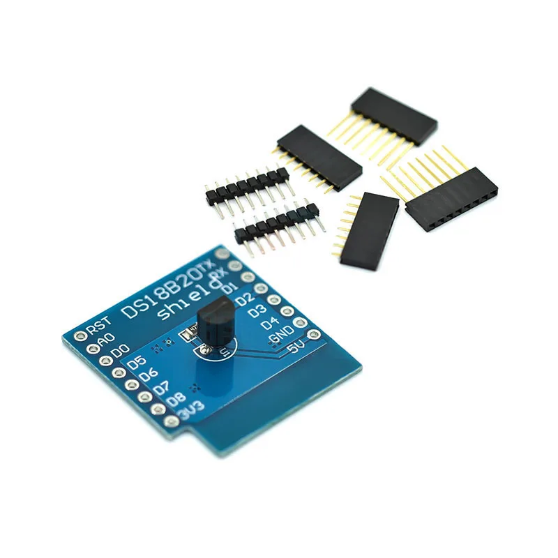 1/2~50/100Pcs DS18B20 Temperature Sensor Module Temperature Measurement Module FOR D1 mini WIFI Expansion Learning Board