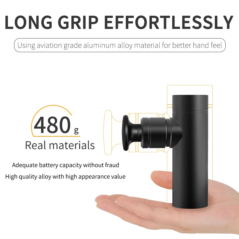 BS330 Relax Muscles Masaje Pistola Fascia Pistola Masaje Masajeador Pistola Masaje Muscular