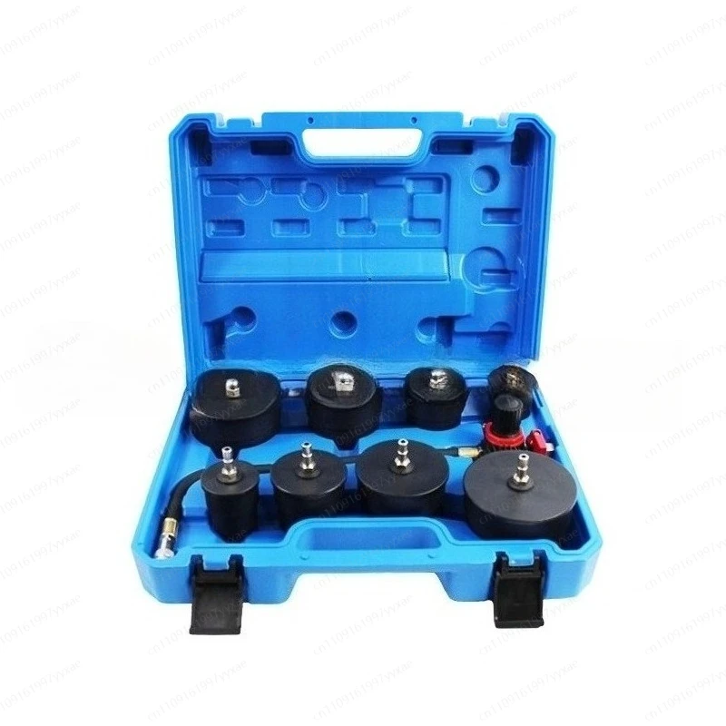 9-Piece Turbocharger System Leak Tester Pulley System Detector Auto Maintenance Tools Auto