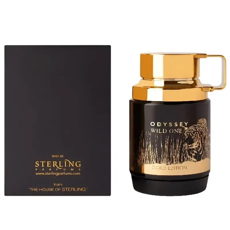 Armaf Odyssey Wild One Gold Edition EDP Spray 100 مل عطور عربية أصلية عالية الجودة تدوم طويلاً عطر WoodySpicy كولونيا للرجال