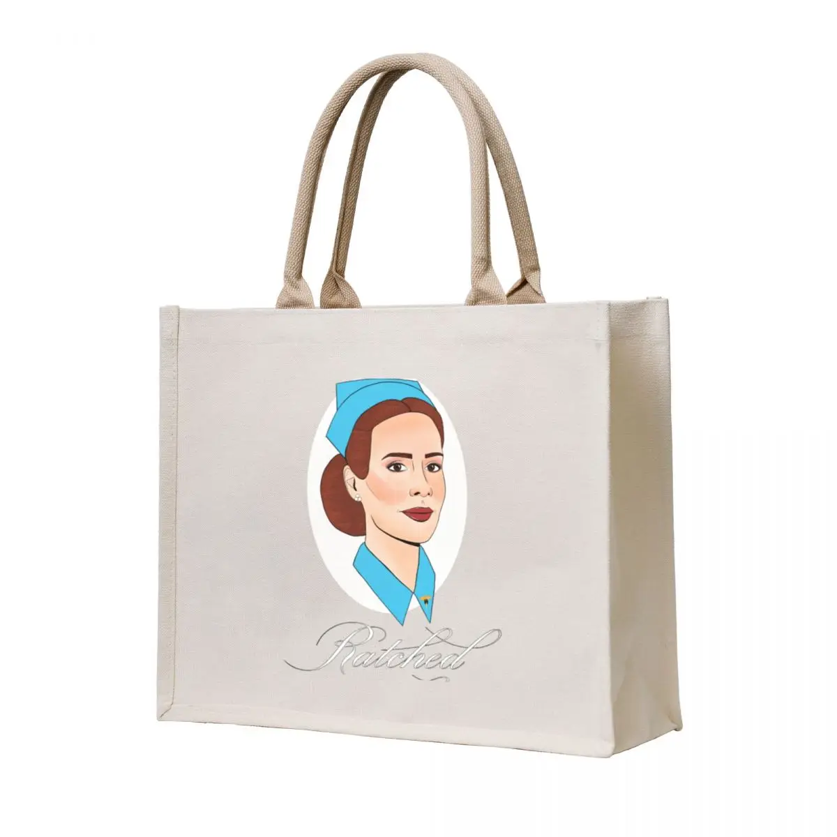 

Nurse Ratched Tote Bag Women's handbag Customizable tote bag cute pouch bag canvas shopping