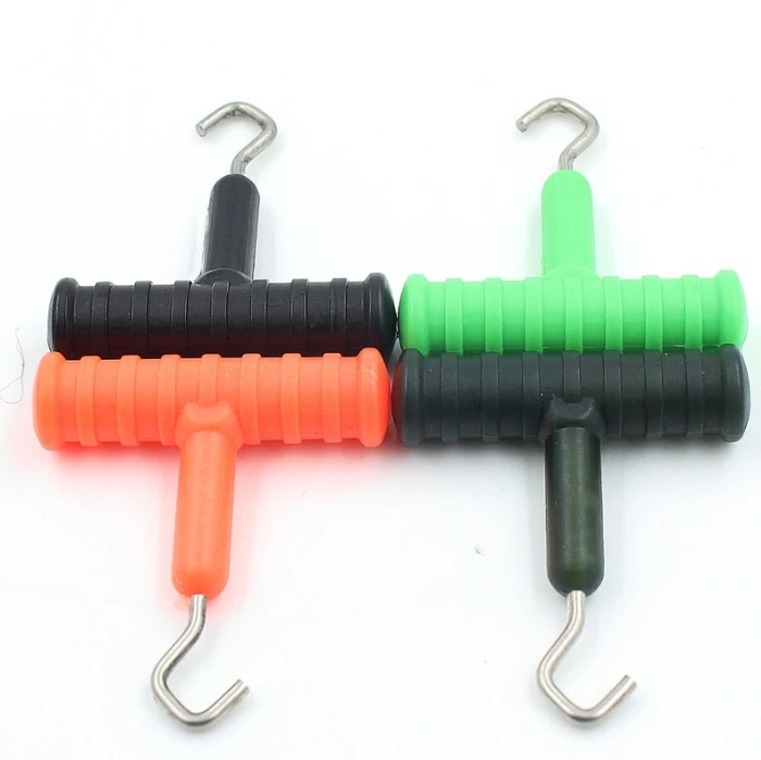 2pcs Carp Fishing Tools Hair Rig Making Puller Knot Tool For Fishing Hooklink Knotting Equipment With Hook Accessories Tackle