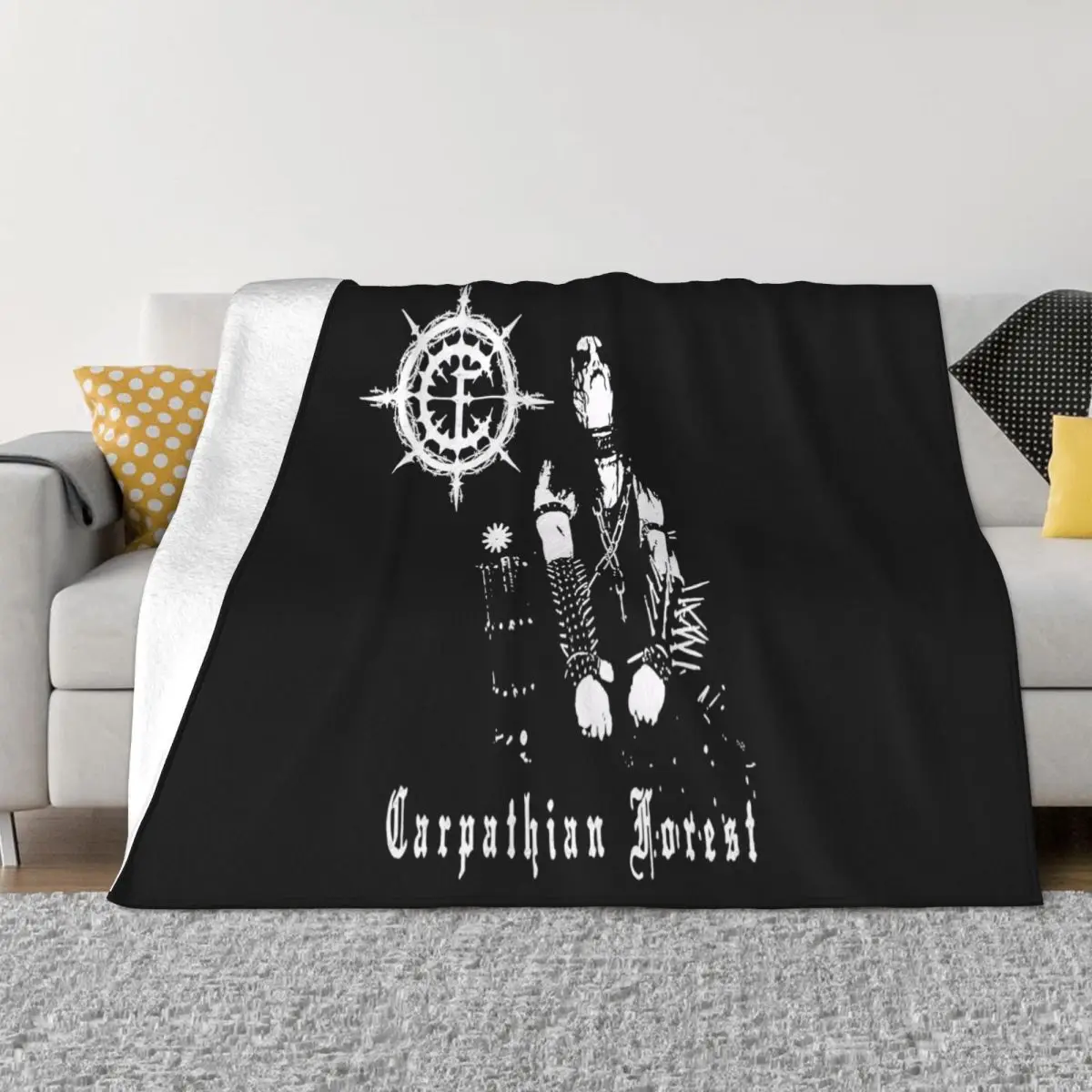 Carpathian Forest Plush Bed Blanket Winter Blankets Blankets And Blankets Throw Blanket