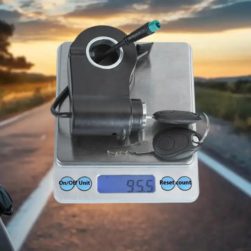 

Циферблат управления скоростью электрического скутера с замком на ключ и 5-контактным триггером для Kukirin G2 Max/G2 Pro