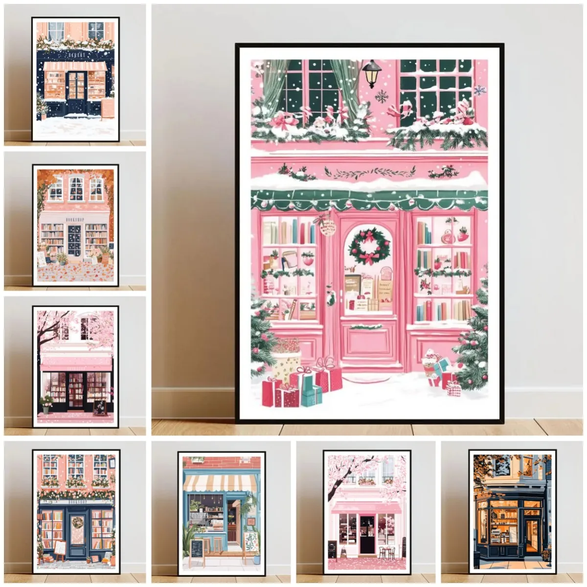 1 affiche vintage sans cadre pour café, décoration murale pour café, affiche artistique sur le thème du café, impression urbaine, art mural pour café, affiche vintage