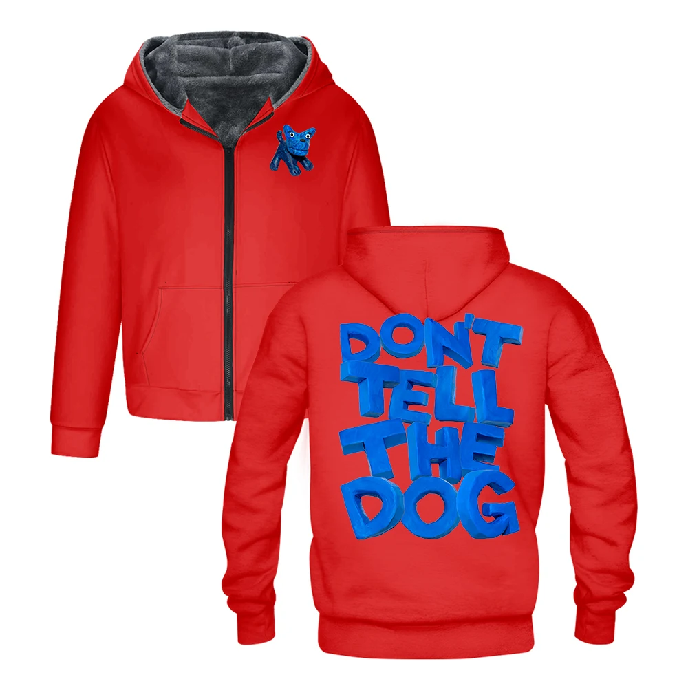 جيمس ماريوت لا تخبر الكلب سستة هوديس 2025 جولة المملكة المتحدة وأوروبا للجنسين سترة طويلة الأكمام سترات النساء الرجال معطف الشتاء