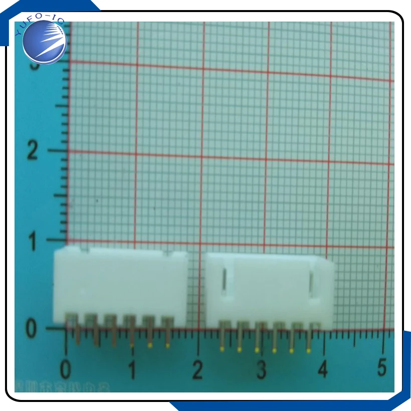 10PCS/LOT 6PIN XH2.54 Straight pin socket plug type connector XH2.54-6P spacing 2.54MM Terminal