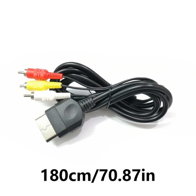 Video Cable Cord For Console High Resolution Connection And Enhances Gaming Experience Supporting Immersive Gameplay