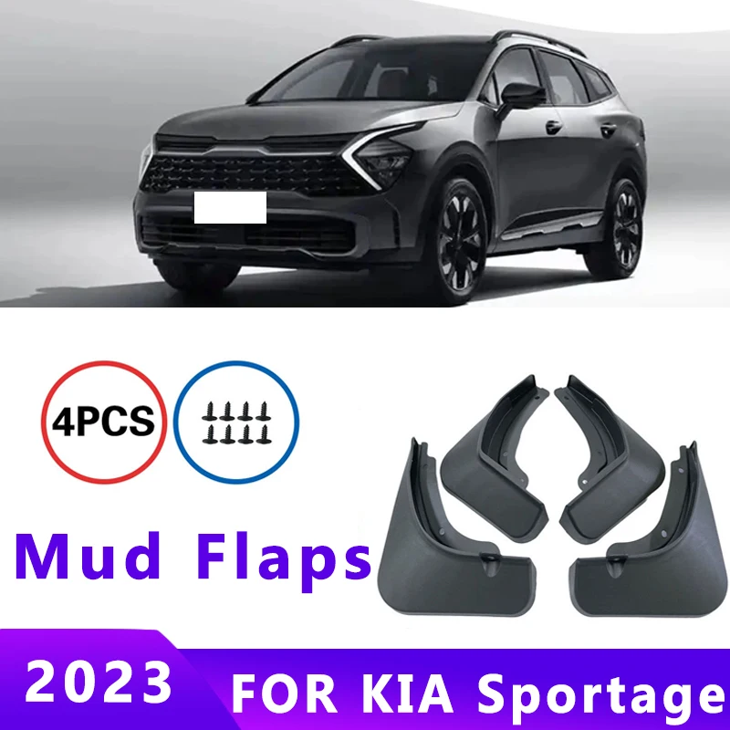 

Mud Flaps Fit for KIA Sportage 2023 Mudguards Tire Fenders Splash Proof Accessories Wheel Guards 4ps