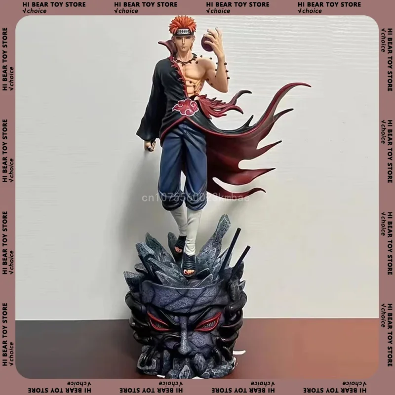 29cm Classic Naruto Pain Figurine Gk Action Figures Model PVC Statue Collectible Decoration Desktop Ornament Birthday Toys Gift