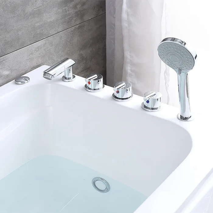 Factory direct sales 1.1-1 meters household small apartment independent acrylic adult surfing Jacuzzi bath tub