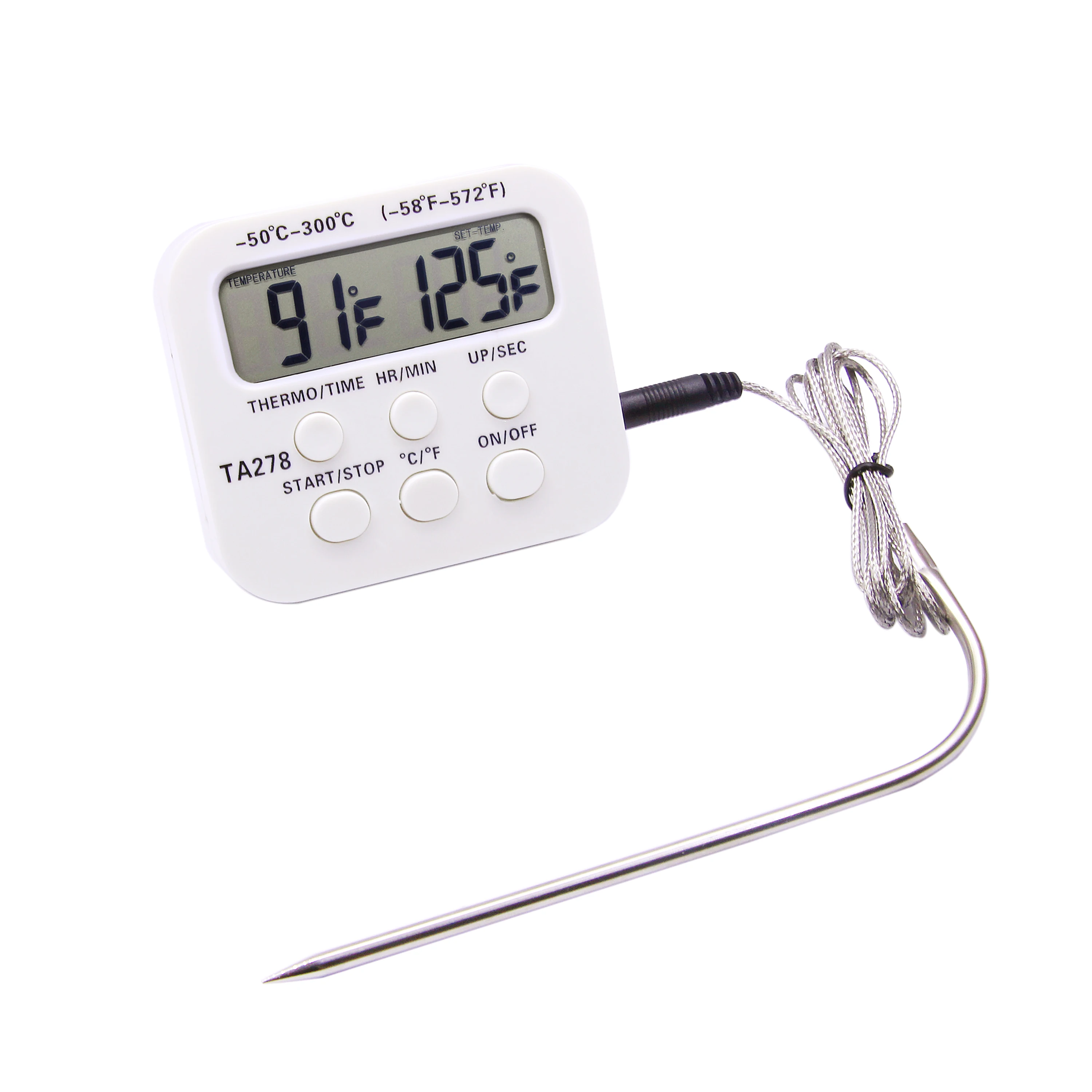 Digital Kitchen Meat Cooking Food Probe Oven Electronic BBQ Thermometer
