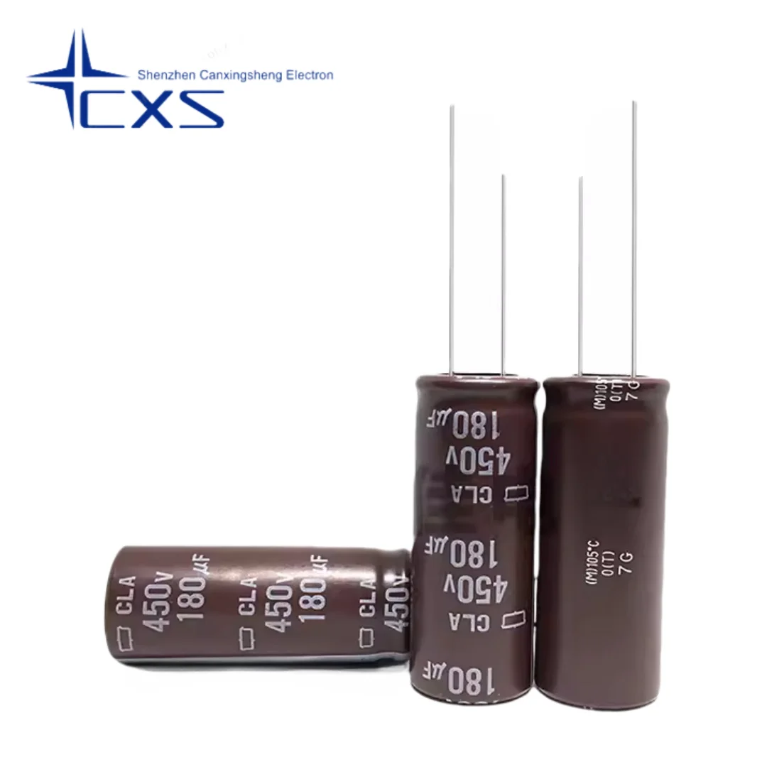 5pcs 450V180UF 18*45mm NCC Black Diamond 180UF450V series complete 105 degree electrolytic capacitors