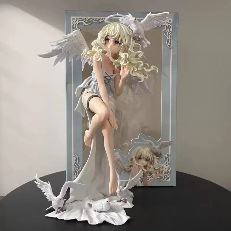 

В наличии Little Angel Ariel аниме периферийные устройства ПВХ фигурка игрушка Gk фигурка Коллекционное украшение для рабочего стола чехол для ПК модель подарок