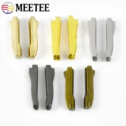 10/20/50Sets 3# 5# 8# 10# Double Open Zipper Non-slip Stopper for Metal Two-way Zip Repair Kit Plug Buckle DIY Sewing Accessory