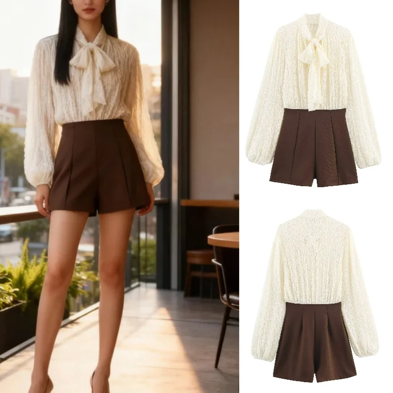 

Сексуальный короткий комбинезон с бантом в стиле пэчворк, популярная стильная женская одежда