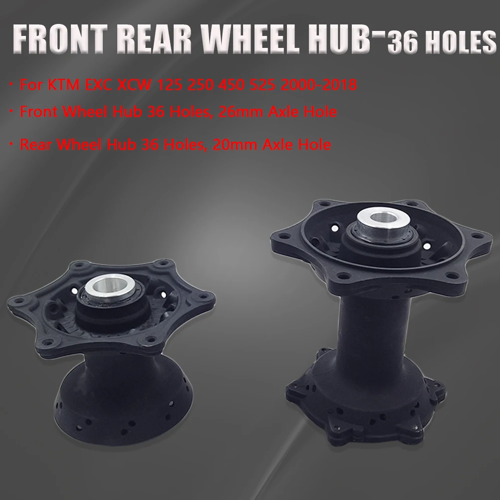

2000-2018 Motorcycle 36 Holes Front Rear Hub Wheel Rim For KTM HUSQVARNA EXC SX SXF XCW MXC SMR FC FE TC TE 125 250 400 450 525