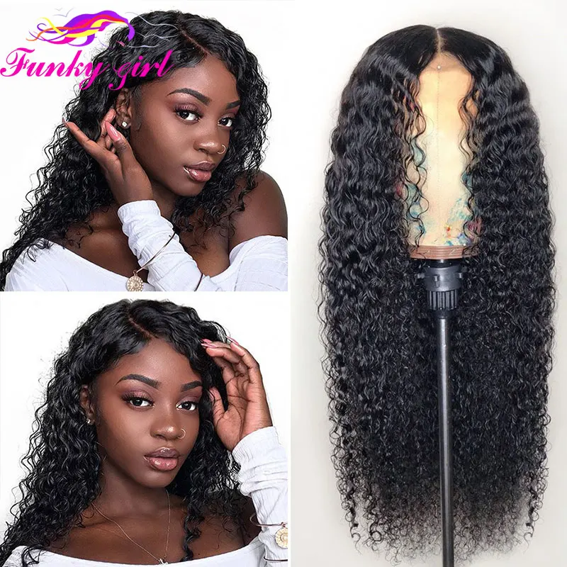 

Kinky Curly 13x6 Lace Front Wigs Human Hair 28 Inch 180% Density Transparent Lace Glueless Frontal Wigs Human Hair For Women