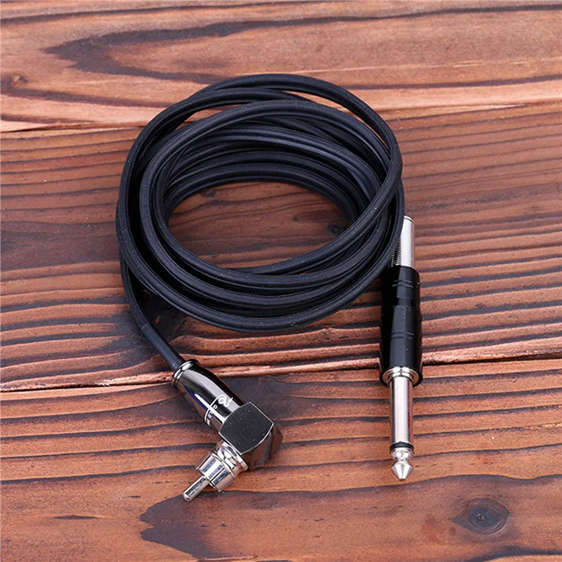 AA20-3X Tattoo RCA Clip Cord 180Cm Length Silicone Soft Tattoo RCA Connector Cords For Rotary Tattoo Machines