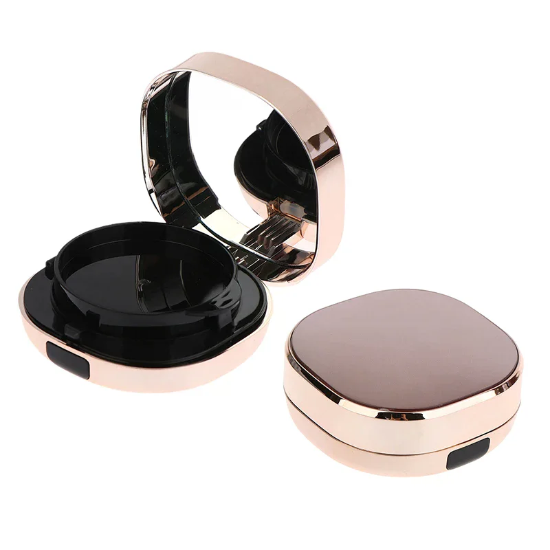 Fashionable Air Cushion Foundation DIY Box Mini Cute Empty Puff Box Portable Mirror For Bb Cream Cosmetic Makeup Case Container