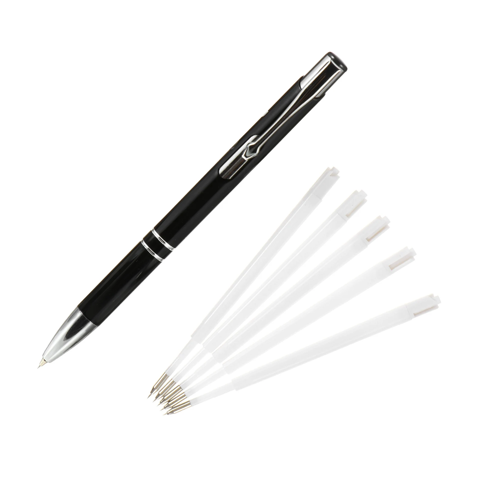 

1 set Air Release Pen for Car Vinyl Film Installation 5 Refills Bubble Removal Tool Lightweight Compact Design Gardening Weeding