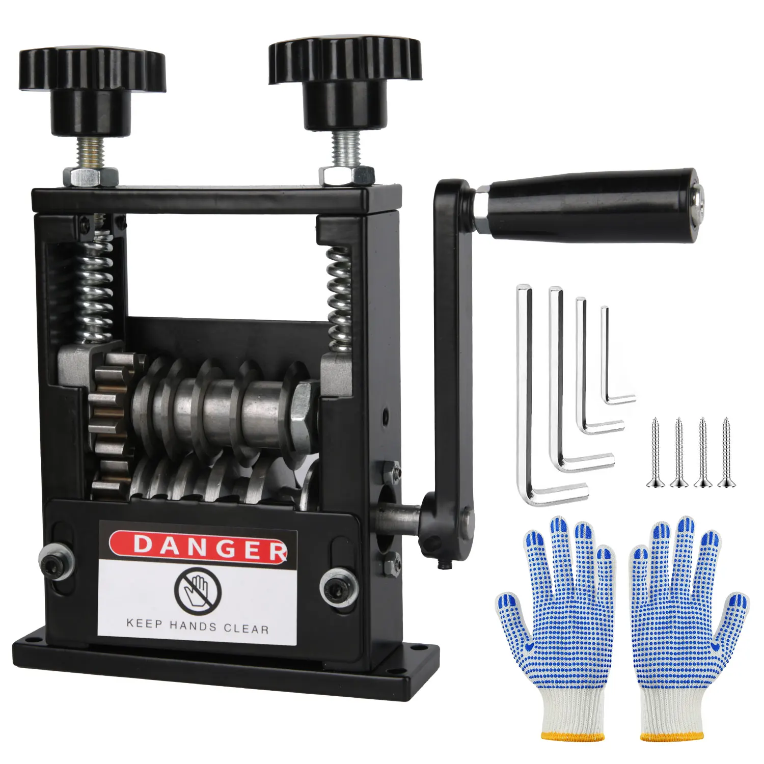 3-17 mm draadstripper met dubbele aandrijving, handmatige kruk en elektrische boormachine, draagbaar kabelstriptool voor het verwerven van koperdraad en het demonteren van oude kabels.