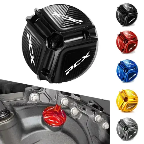 혼다 PCX150 PCX125 PCX160 PCX 오토바이 액세서리 CNC 알루미늄 엔진 오일 캡 볼트 오일 필러 캡 보호
