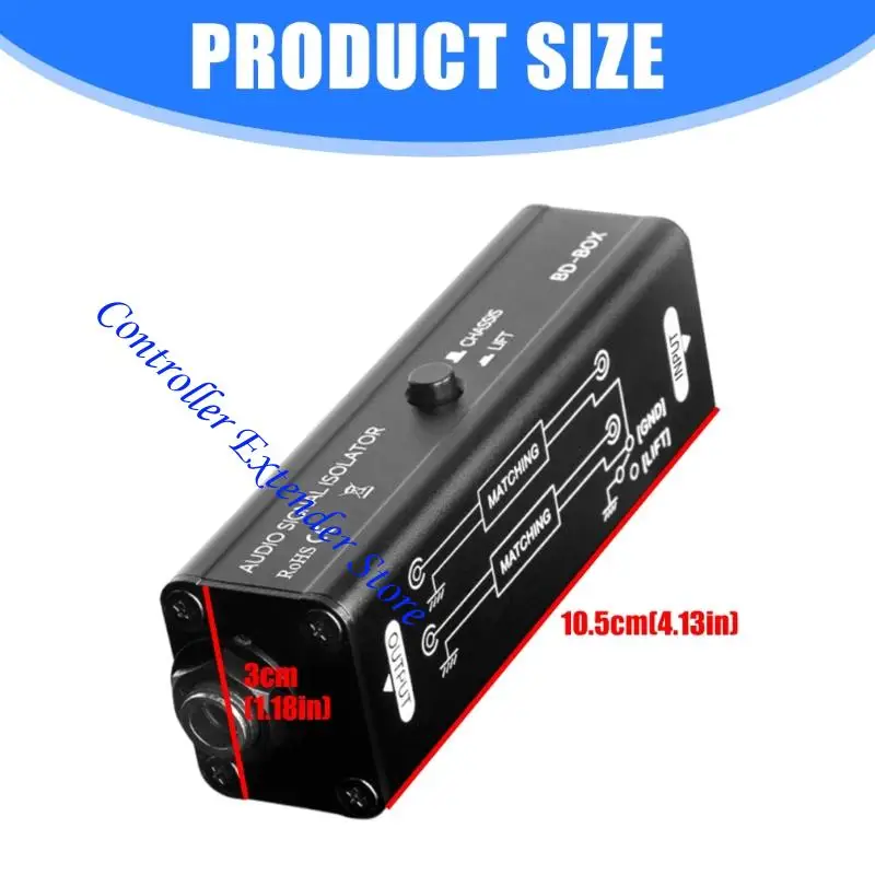 N84B High Fidelitys Audios Hum Elimators 6.35mm Audios IdueoS Tarning Use Professional