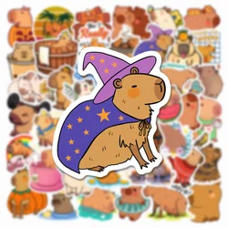 10/50pcs Cute Cartoon Capybara Graffiti Stickers DIY Scrapbook Guitar Notebook Phone Luggage Car Waterproof Sticker Toy