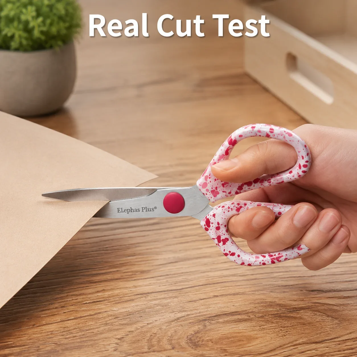 Color Scissor Stainless Steel Blade Safe Design Paper Cutting Scissors for Fine Art Diary Album Craft Office School Supplies