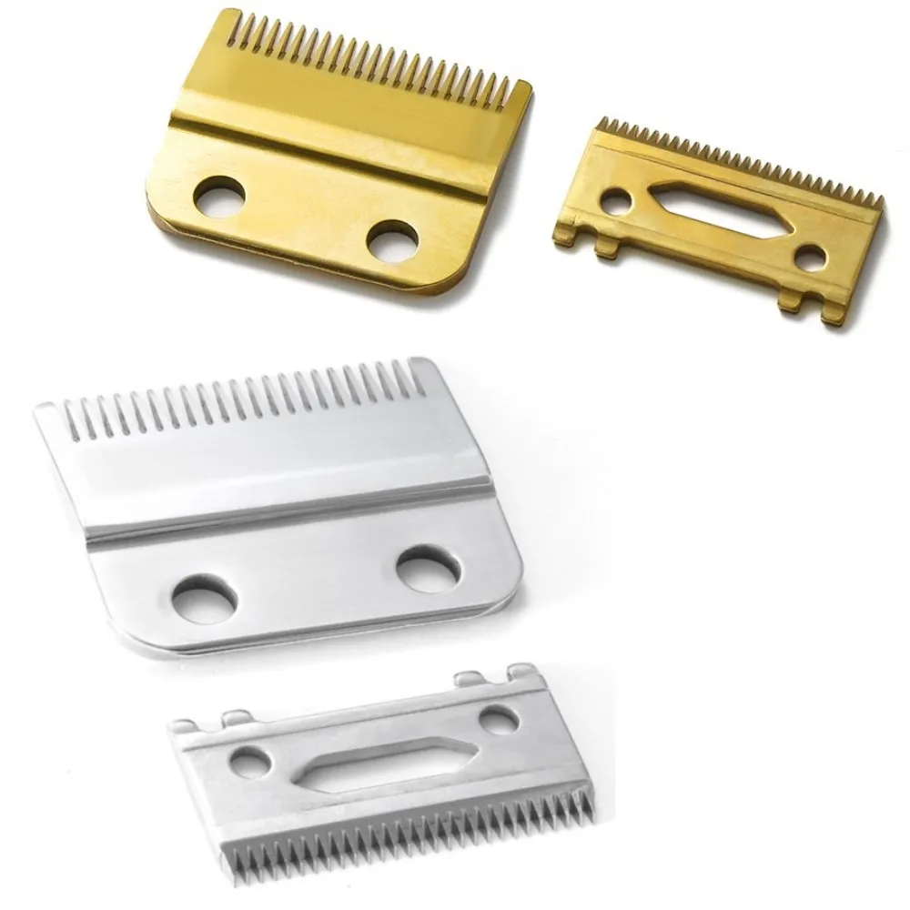 Kemei 1986เดิมที่ตัดขนใบมีดสกรูเงินทองเปลี่ยนใบมีด Trimmer เหล็กกล่องอุปกรณ์เสริมใบมีด