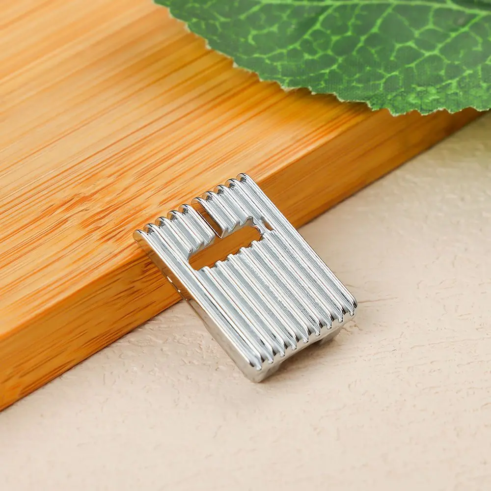 Multifunctional Double Stitch 2/90 3/90 4/90 9 Grooves Sewing Machine Fittings Wrinkled Presser Foot 3 Sizes Twin Needles